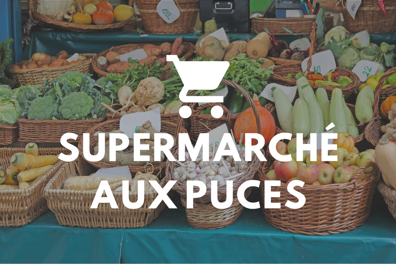 Supermarché aux puces